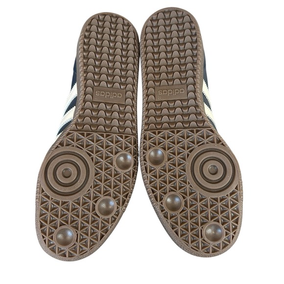 Adidas Samba OG Night Navy Gum Mens Size 8 ID2056 Blue Cream NEW Box Athleisure - Picture 11 of 15